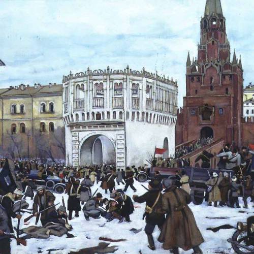 Москва октябрь революция